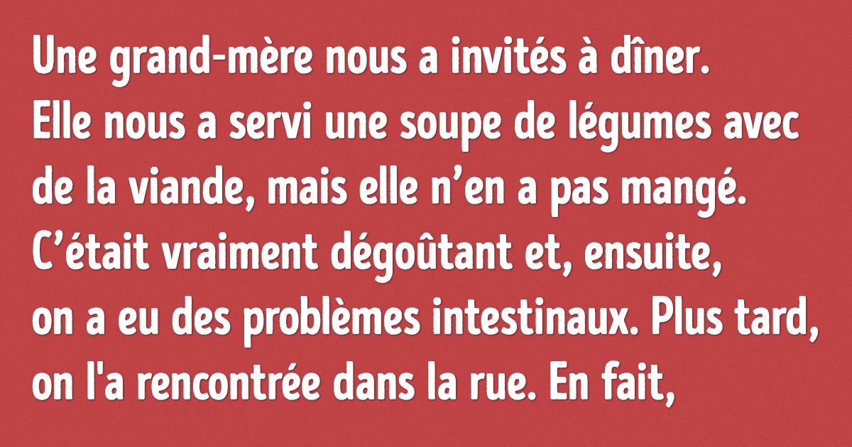 15 Personnes ont raconté une anecdote sur un plat qu’elles n’oublieront jamais 15 Personnes ont raconté une anecdote sur un plat qu’elles n’oublieront jamais
