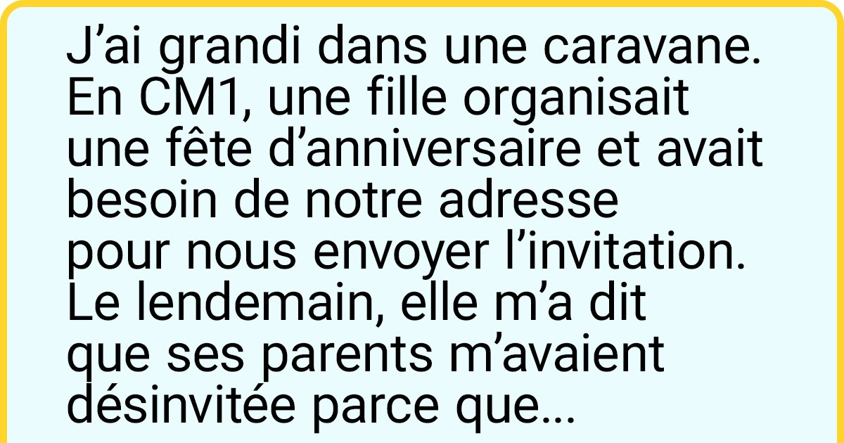 20 Personnes qui ont grandi sans argent se souviennent des moments difficiles qu’elles ont surmontés