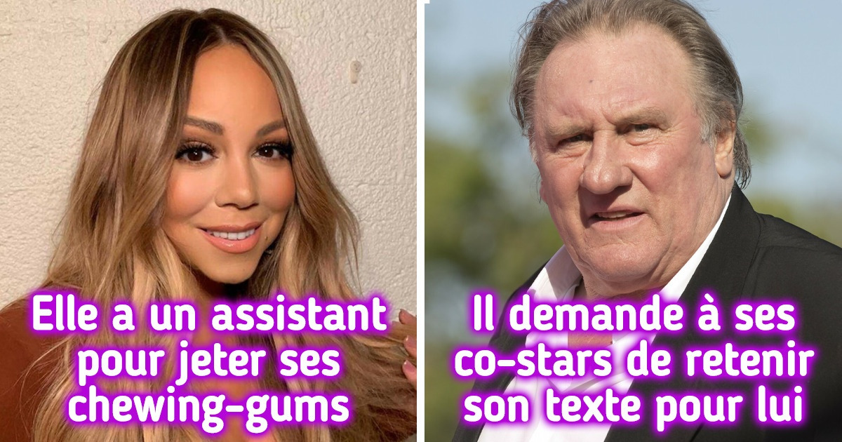 20 Révélations amusantes sur les caprices de stars françaises et internationales