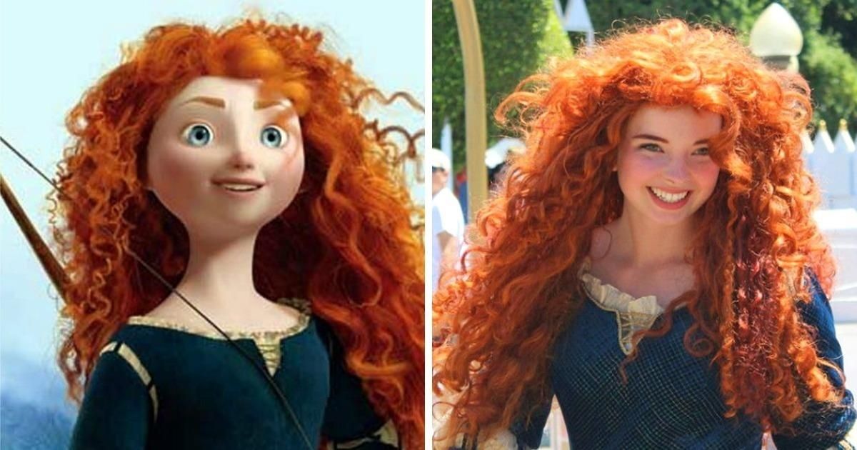 15 Photos qui montrent que les personnages des films d’animation vivent parmi nous
