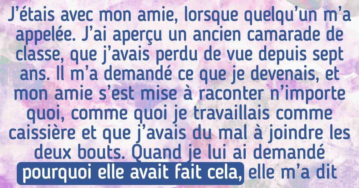 Comment j’ai compris que mon amie me considérait comme une “roue de secours” et pourquoi je ne laisserai plus personne pleurer sur mon épaule