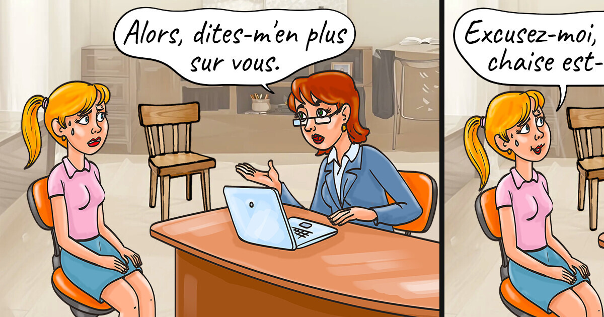 La méthode de la "chaise" utilisée par les recruteurs pour te tester La méthode de la "chaise" utilisée par les recruteurs pour te tester