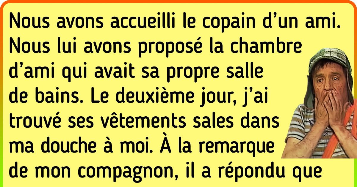 20 Invités sans gêne qui n’avaient plus qu’à congédier leurs hôtes de leur propre maison