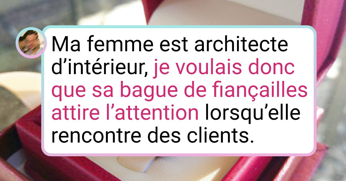 20+ Personnes ont montré leurs bagues de fiançailles, si belles que l’on peut les admirer à jamais