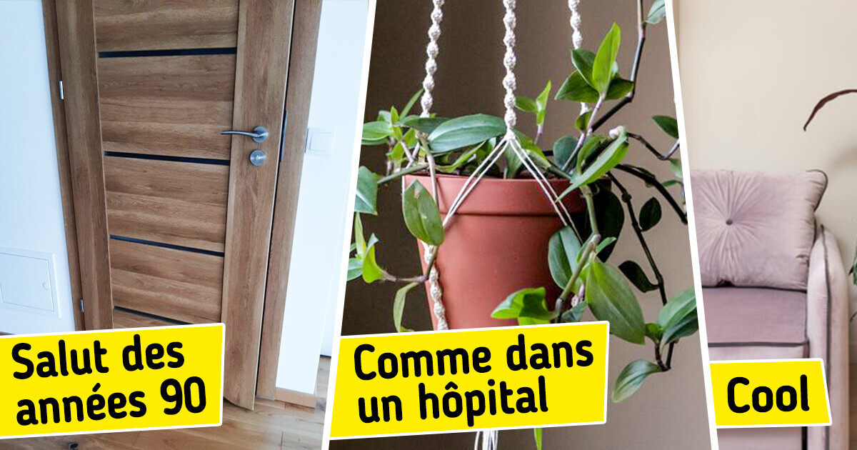 10+ Petites choses qui gâchent l’appartement en termes de style