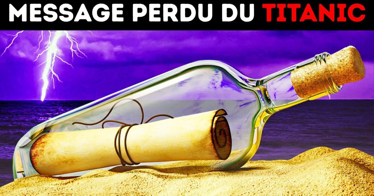 Un Message dans une Bouteille Apparemment Jetée du Titanic a laissé les Experts Perplexes Un Message dans une Bouteille Apparemment Jetée du Titanic a laissé les Experts Perplexes
