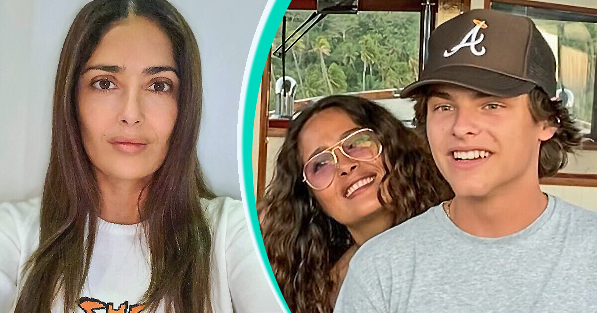 Salma Hayek partage un tendre message pour l’anniversaire de son beau-fils, Augustin James Pinault