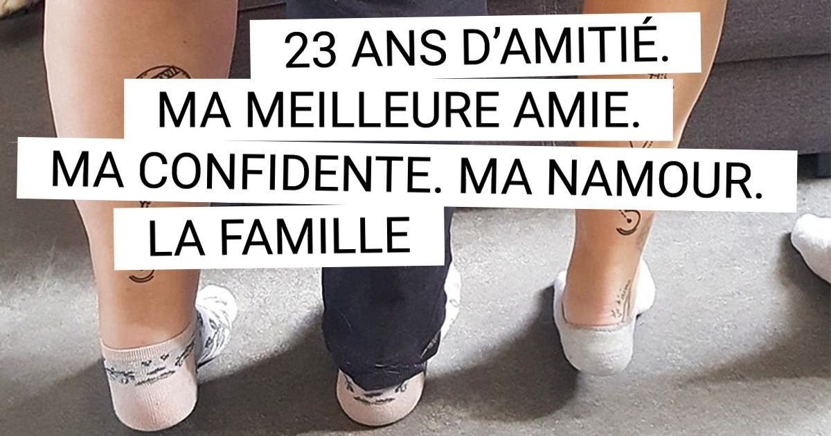 15 Lecteurs de Sympa partagent avec nous leurs petits tatouages qui célèbrent l’amour et l’amitié