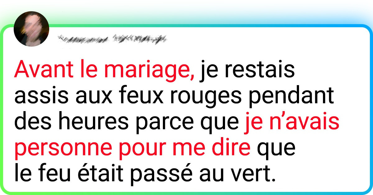 14 Personnes mariées nous donnent des aperçus hystériques de leur vie de couple