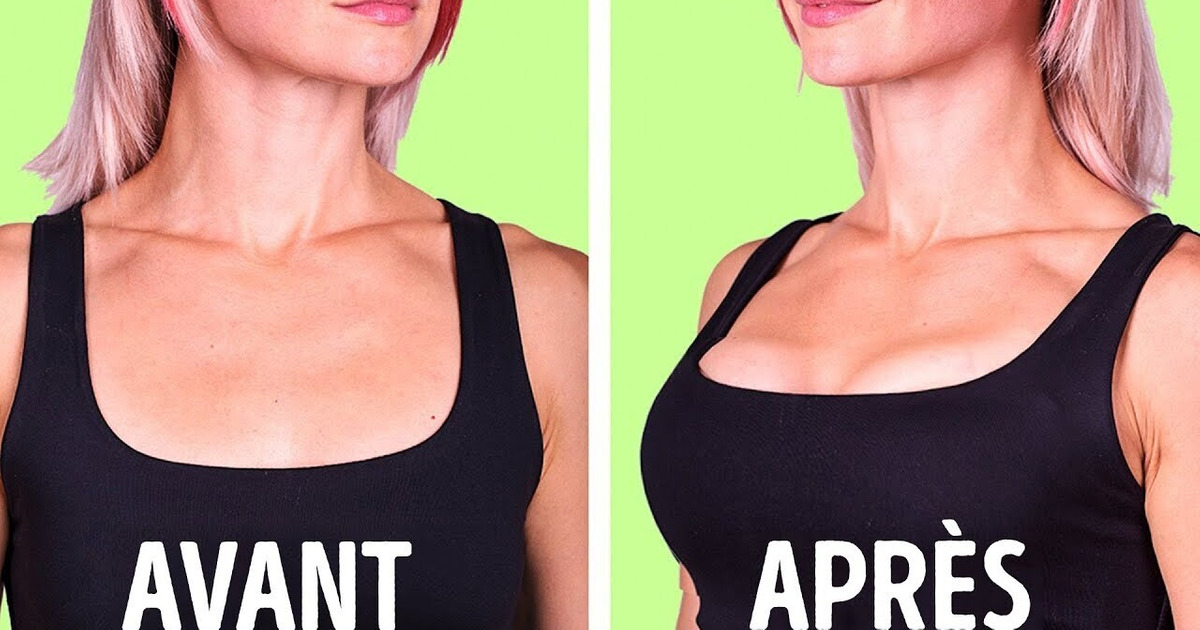 7 Exercices Simples Pour Avoir Une Poitrine Belle et Séduisante