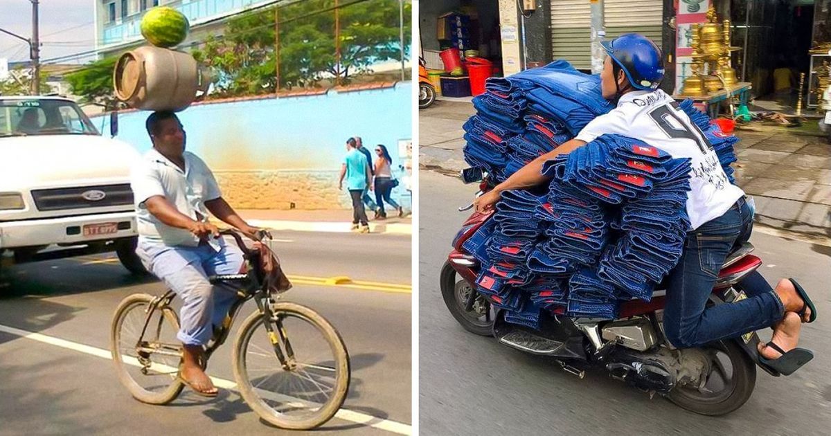 Ces 15 moyens de transport photographiés à travers le monde sont vraiment spéciaux !
