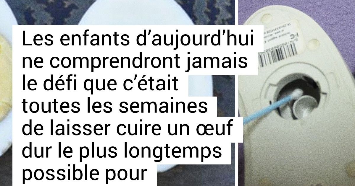 20+ Situations de notre enfance qui nous font sourire, mais qui rendent dubitative la nouvelle génération