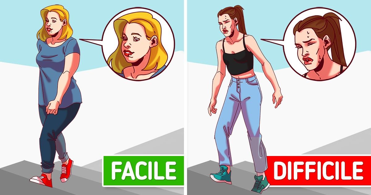 Pourquoi est-on parfois essoufflé quand on monte les escaliers ?