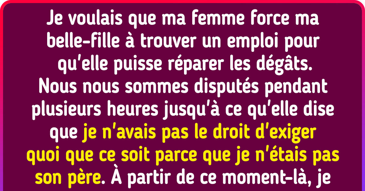 Une femme a dit à son mari qu’il n’avait pas le droit de punir les enfants qu’elle avait eus d’un premier mariage et l’homme a donné une leçon à tout le monde