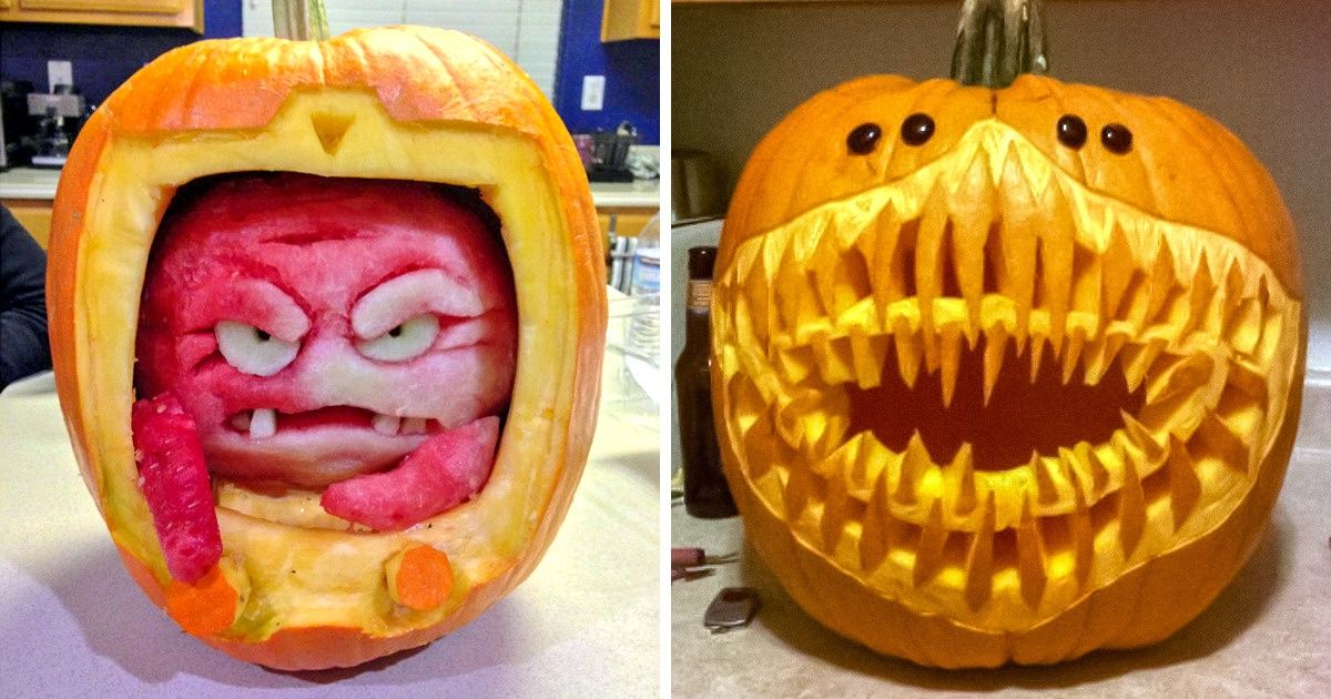 18 personnes qui pourraient gagner une médaille d’or pour leurs sculptures de citrouilles 18 personnes qui pourraient gagner une médaille d’or pour leurs sculptures de citrouilles