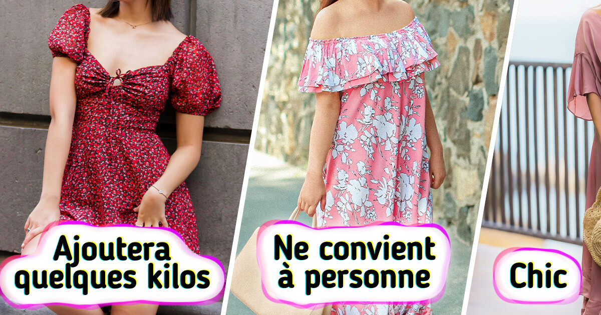 10 Vêtements d’été qui gâcheront même une silhouette ciselée