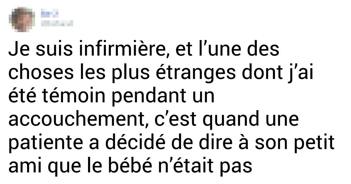 12 Situations qui ne pouvaient se produire que lors d’un accouchement