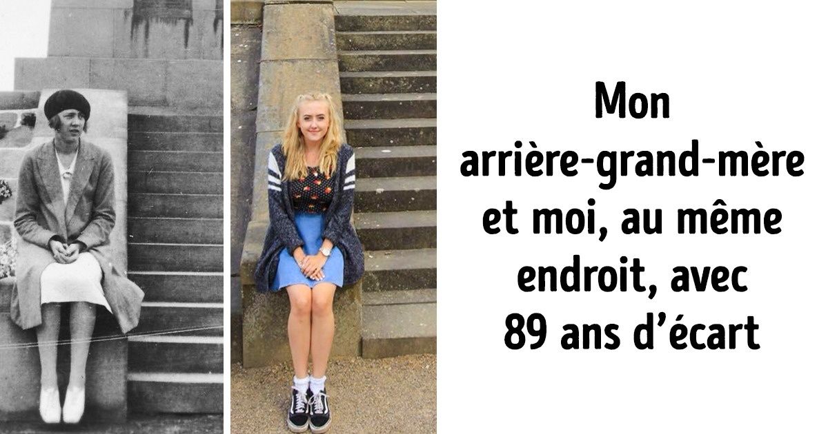 24 Photos qui montrent l’irrémédiable passage du temps