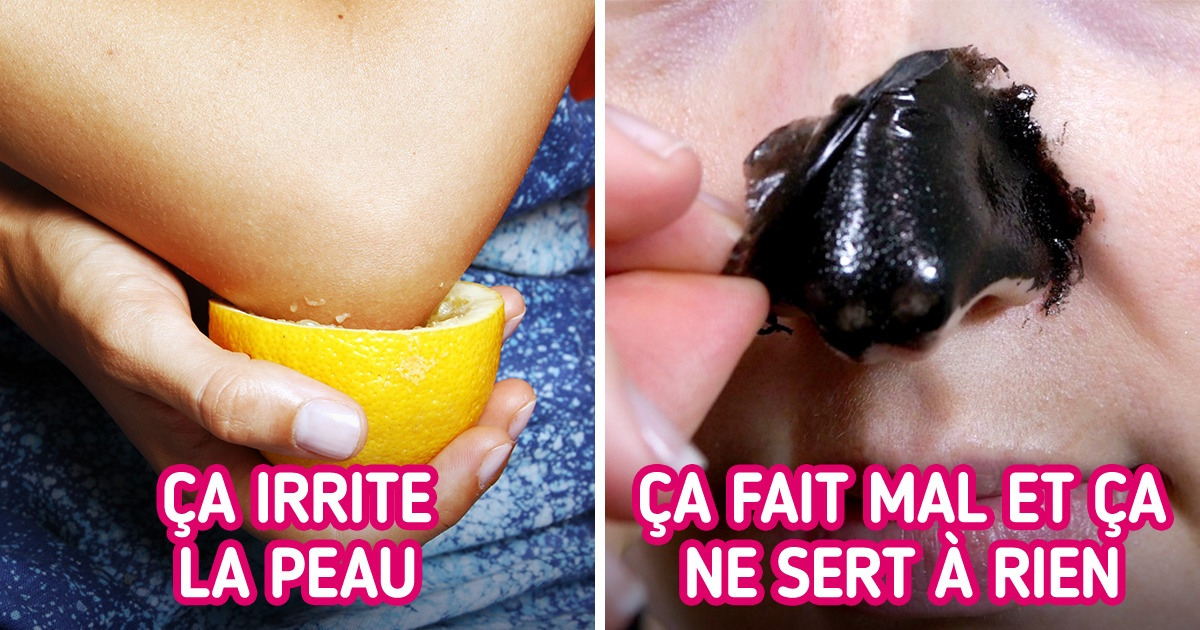 10 Conseils de beauté extravagants qui font peu de bien, mais beaucoup de mal