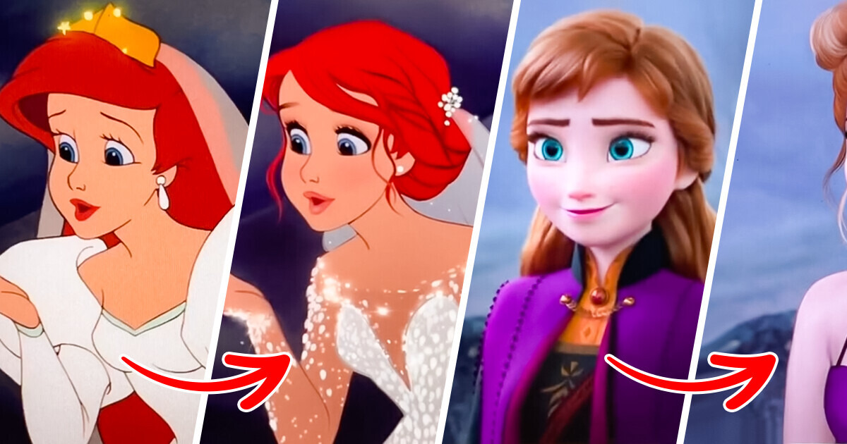 Une artiste transforme les personnages Disney pour qu’ils correspondent aux standards de beauté actuels Une artiste transforme les personnages Disney pour qu’ils correspondent aux standards de beauté actuels