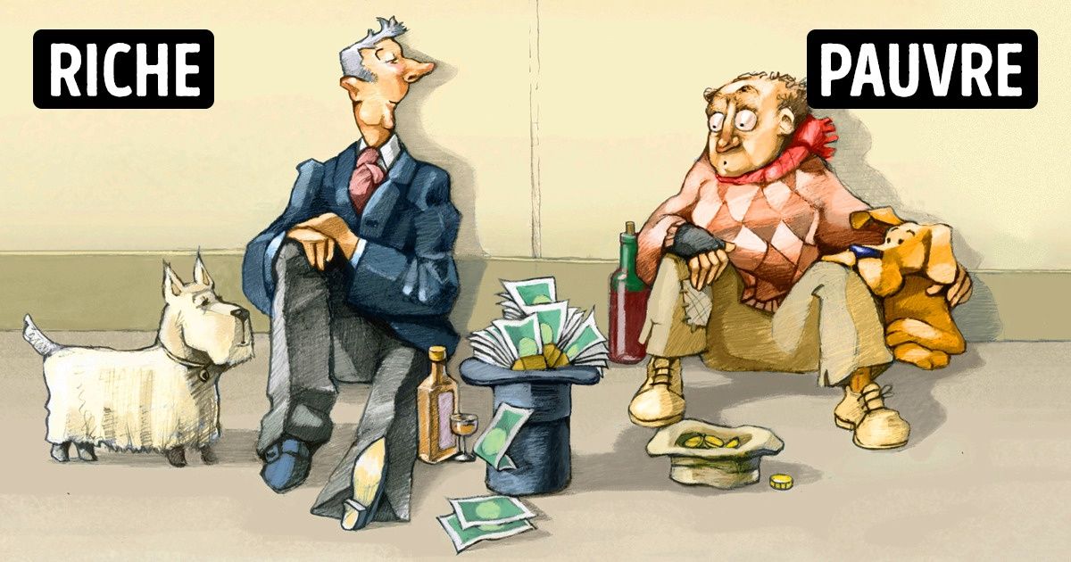 10 Différences entre les habitudes des riches et des pauvres qui expliquent beaucoup de choses 10 Différences entre les habitudes des riches et des pauvres qui expliquent beaucoup de choses