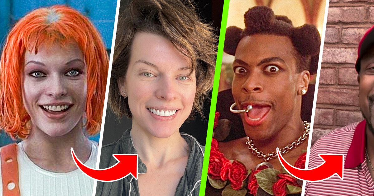 Voici à quoi ressemblent aujourd'hui les acteurs cultes du film “Le Cinquième Élément” Voici à quoi ressemblent aujourd'hui les acteurs cultes du film “Le Cinquième Élément”