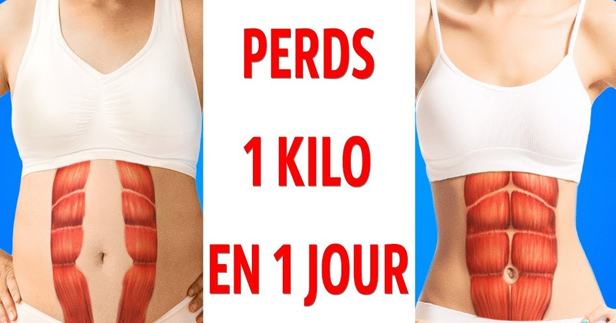 Comment Perdre 1 KG en un Jour ?