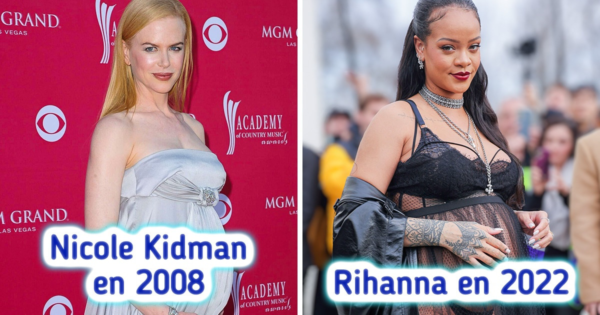 Voici comment Rihanna a fait évoluer les looks de grossesse