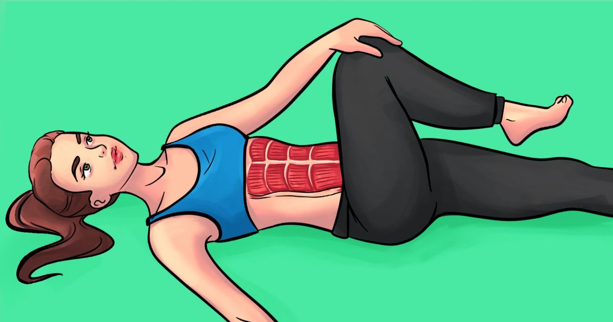 9 exercices qui t’aideront à brûler la graisse abdominale en moins d’un mois !
