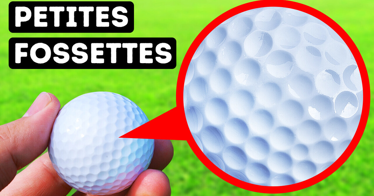 La Raison Pour Laquelle les Balles de Golf ont des Fossettes La Raison Pour Laquelle les Balles de Golf ont des Fossettes