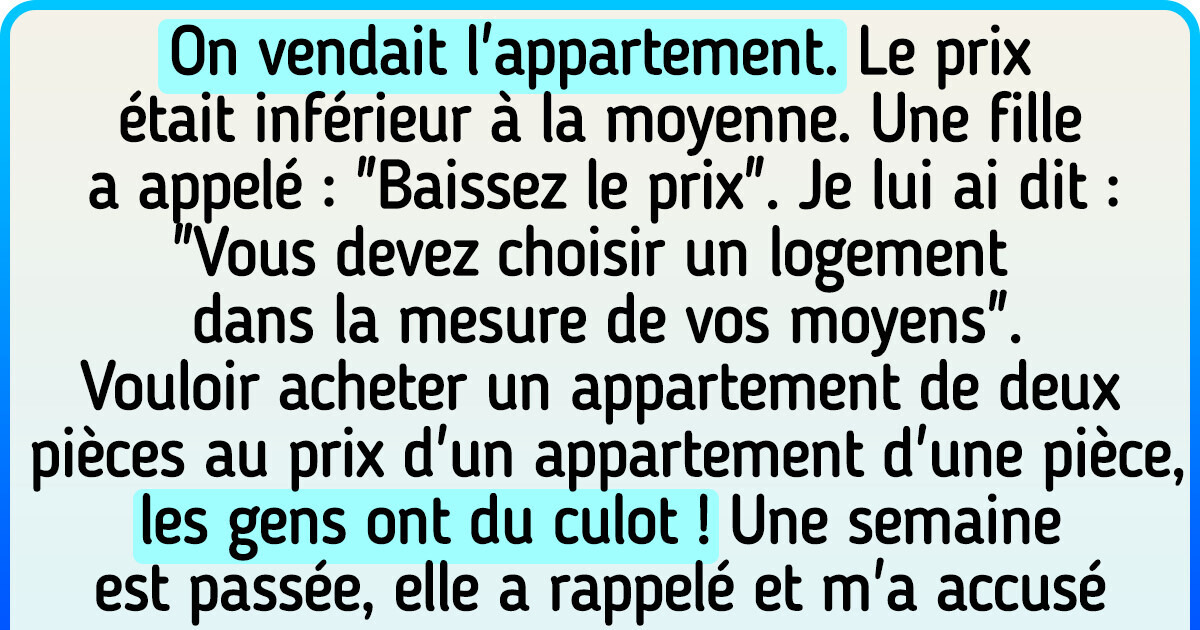 15 Personnes ayant décidé de vendre leurs biens et qui ont réalisé que la vie ne les avait pas préparées à cela 15 Personnes ayant décidé de vendre leurs biens et qui ont réalisé que la vie ne les avait pas préparées à cela