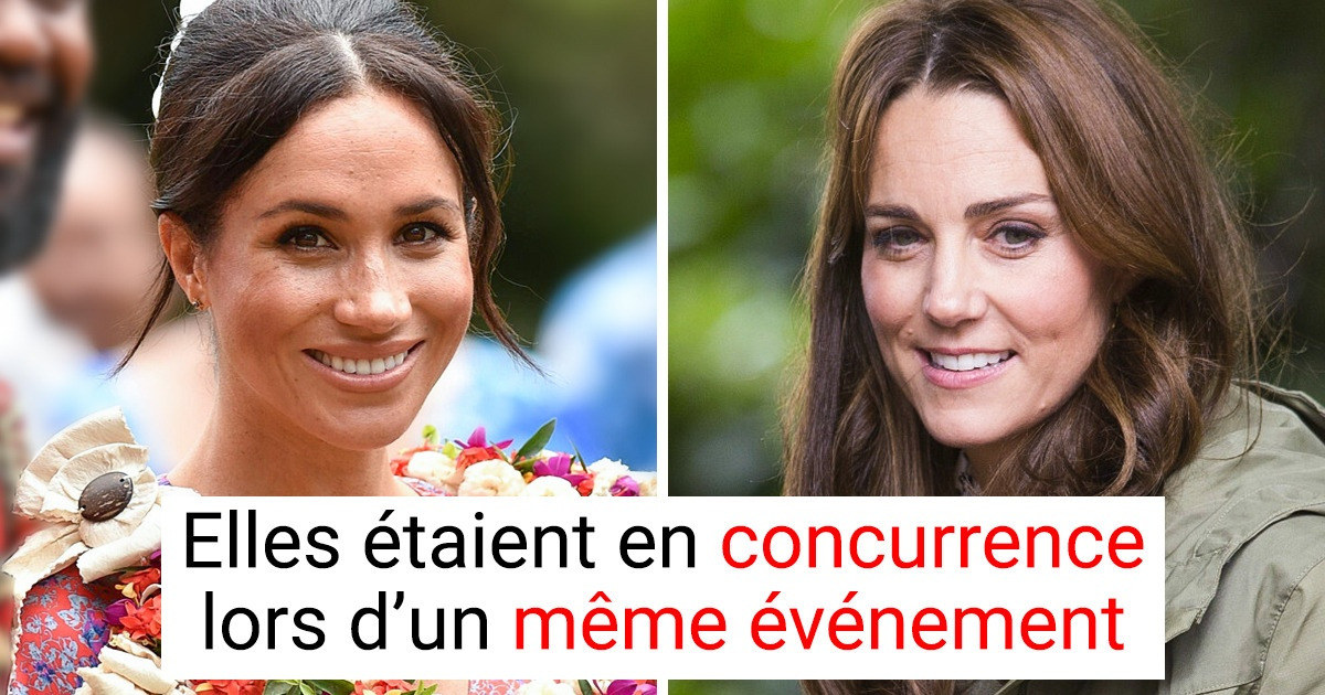 10 Situations similaires où Kate Middleton et Meghan Markle se sont retrouvées