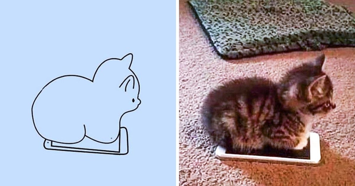 Cet artiste fait des dessins minimalistes d’animaux en train de faire des choses qu’eux seuls comprennent, et qui sont parfaits pour de petits tatouages