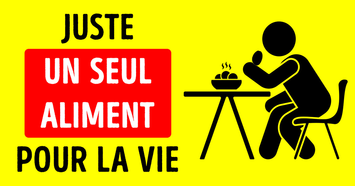 Si tu Manges le Même Repas Pendant un Mois, Regarde ce qui va t’Arriver
