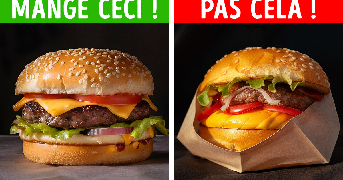 Réfléchis à Deux Fois avant de Manger un Hamburger Emballé, Voici Pourquoi