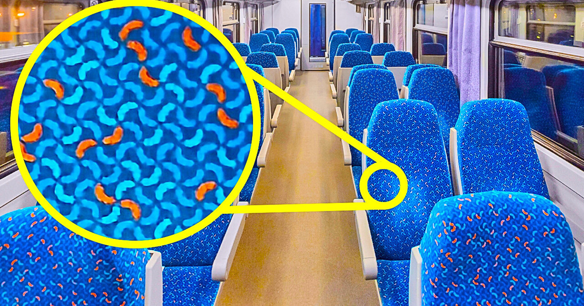 La véritable raison pour laquelle les sièges de bus sont recouverts de motifs, et 10 autres secrets