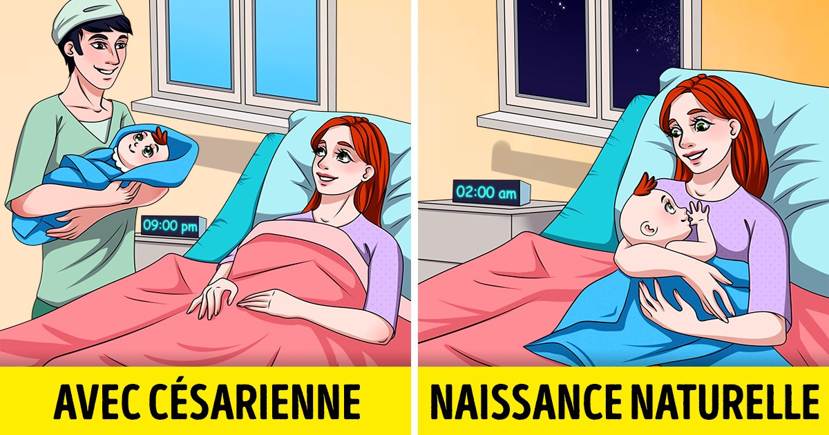 Une étude révèle pourquoi la majorité des bébés naissent la nuit