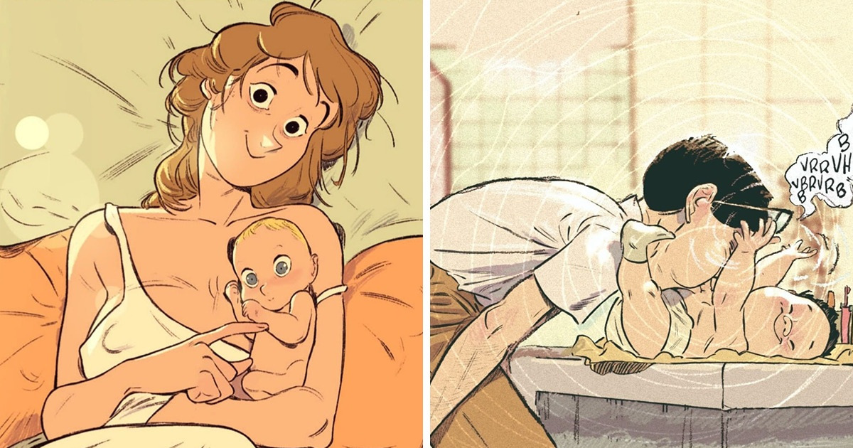 Un artiste montre que chaque jour passé avec notre famille peut se transformer en précieux souvenirs