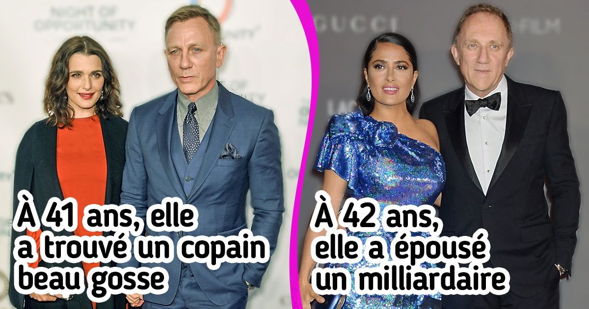 13 Beautés célèbres qui se sont mariées après 40 ans