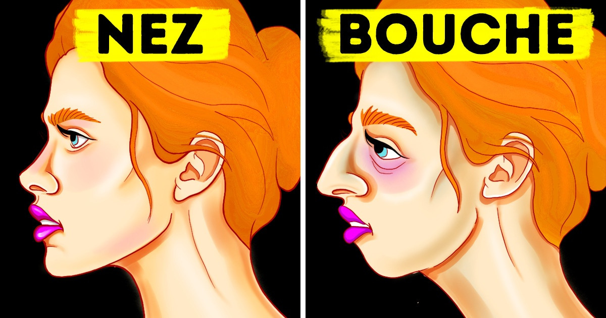 Voici ce qu’il se passe si tu respires par la bouche à la place du nez