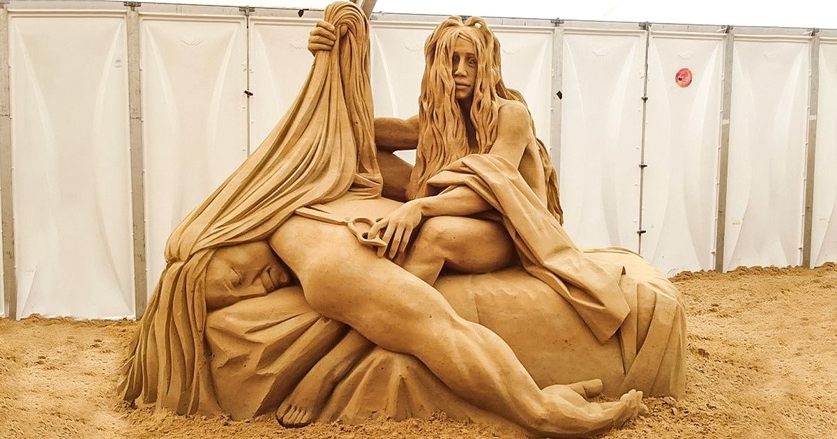Ces 24 sculptures de sable vont te laisser bouche bée !