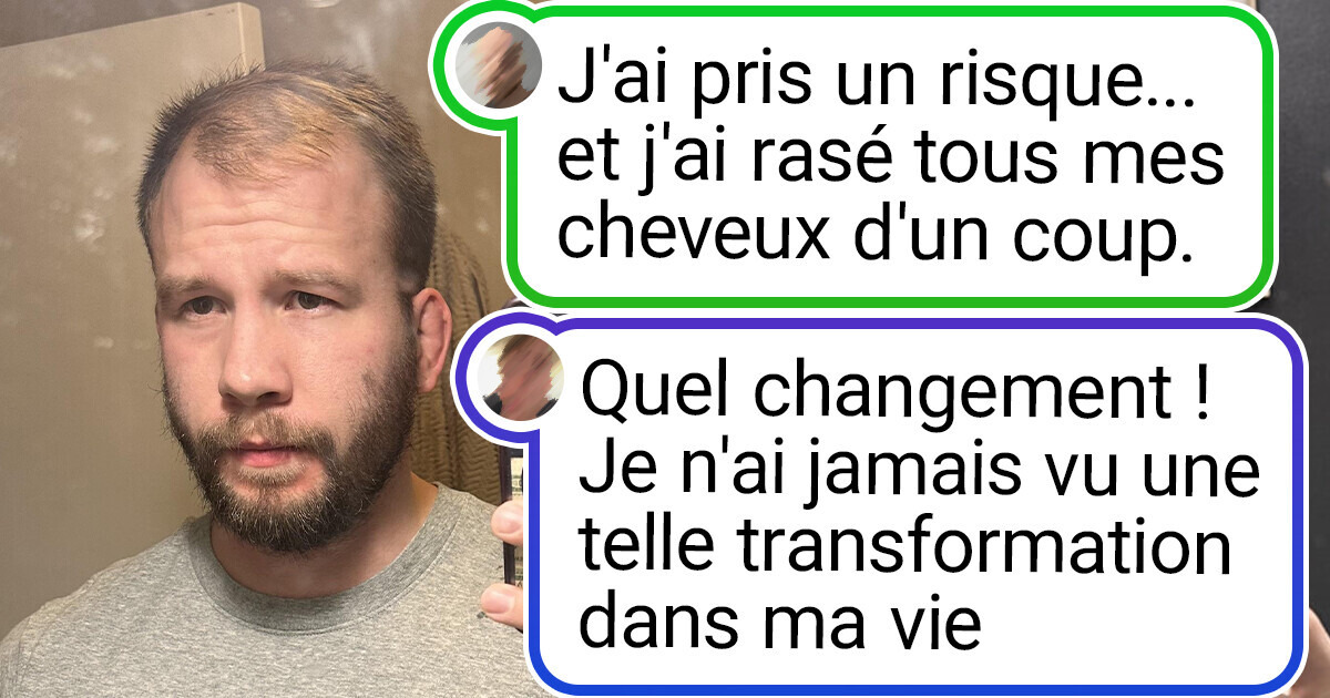 17 Hommes qui sont méconnaissables après un rendez-vous chez le coiffeur