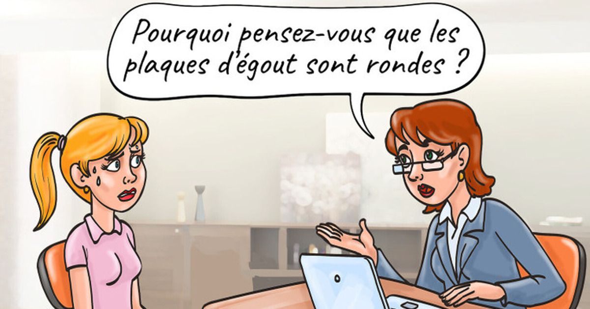 10 Questions d’entretien d’embauche qui semblent absurdes, mais qui fonctionnent pour “déchiffrer” les candidats