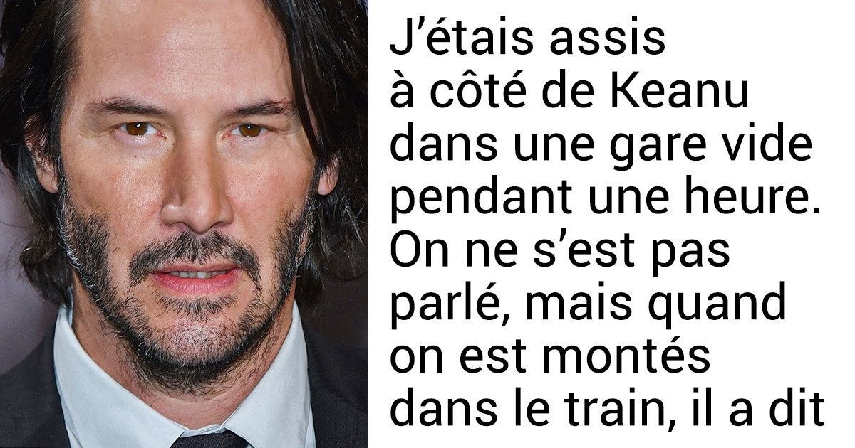 10 Histoires qui nous font tomber encore plus amoureux de Keanu Reeves 10 Histoires qui nous font tomber encore plus amoureux de Keanu Reeves