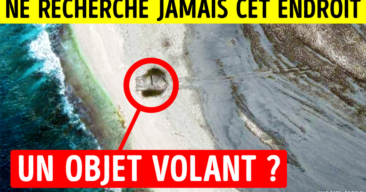 Un Truc Bizarre A Laissé Une Longue Traînée Sur Une Île Déserte Un Truc Bizarre A Laissé Une Longue Traînée Sur Une Île Déserte