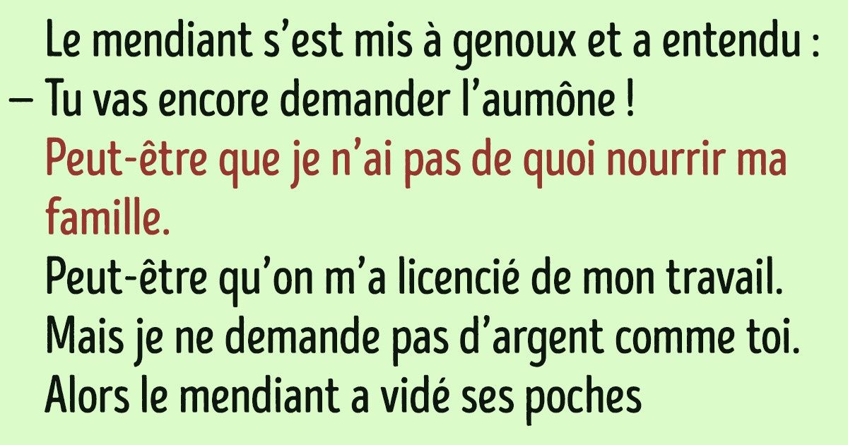 Un récit plein de sagesse qui nous apprend à ne pas juger une personne sur son apparence Un récit plein de sagesse qui nous apprend à ne pas juger une personne sur son apparence