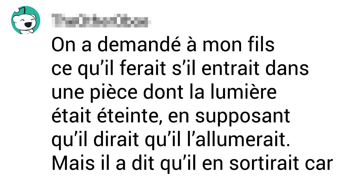 Des élèves ont donné des réponses originales qui ne sont ni bonnes ni mauvaises