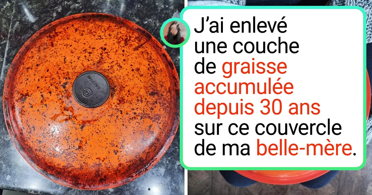 20 Personnes ont nettoyé ce qui n’a pas été lavé depuis des années