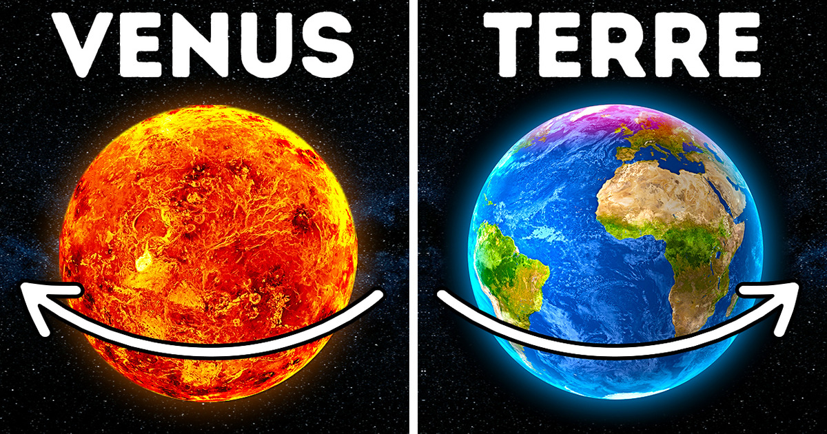 Pourquoi Vénus Tourne-t-elle dans le Mauvais Sens ?