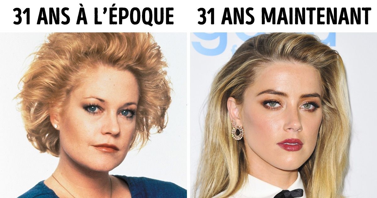 À quoi ressemblaient 19 célébrités de l’ancienne et de la nouvelle génération au même âge